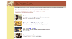 Desktop Screenshot of andreascenter.org