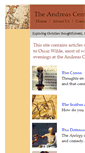 Mobile Screenshot of andreascenter.org